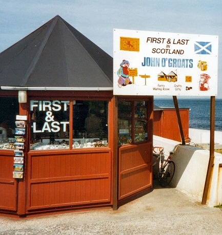 First & Last Shop in Scotland