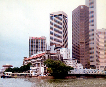 Singapore River and City