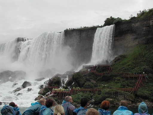American and Bridal Veil Falls