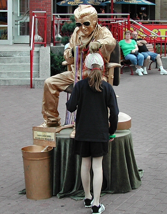Elvis in Stone
