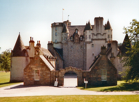 Castle Fraser - Entrance