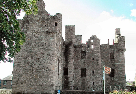 MacLellan's Castle - Rear View