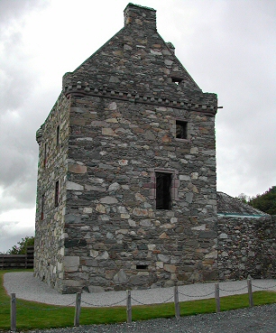 Carsluith Castle - Side View