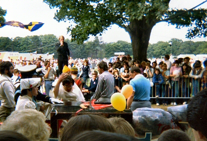 Beveridge Park Pram Race 1981 - They're Off