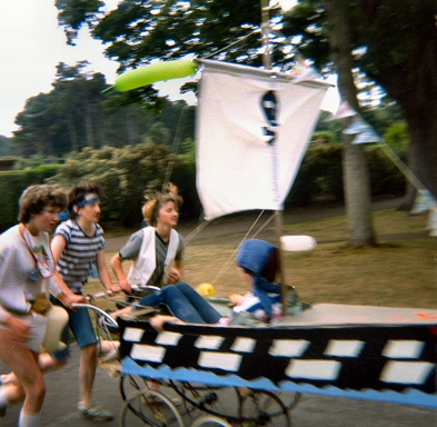 Beveridge Park Pram Race 1981 - Pirates