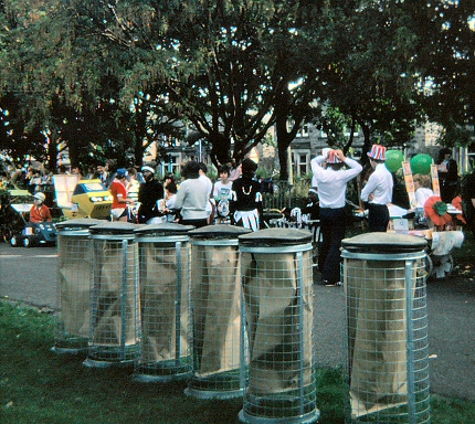 Beveridge Park Pram Race 1979 - The Start