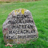Culloden - Clans Macgillivary, Maclean, Maclachlan, Athol Highlanders
