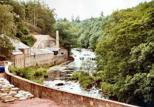 New Lanark - Clyde View