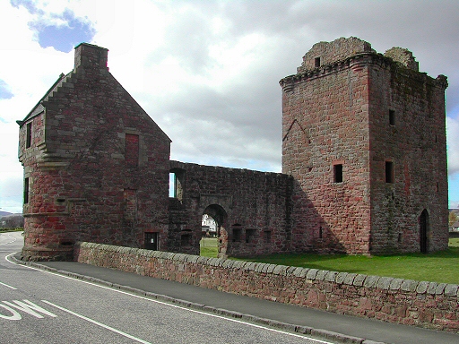 Burleigh Castle - View from the East