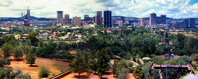 Pretoria Zoo - City View