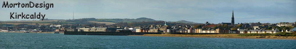 Kirkcaldy shoreline on the Firth of Forth