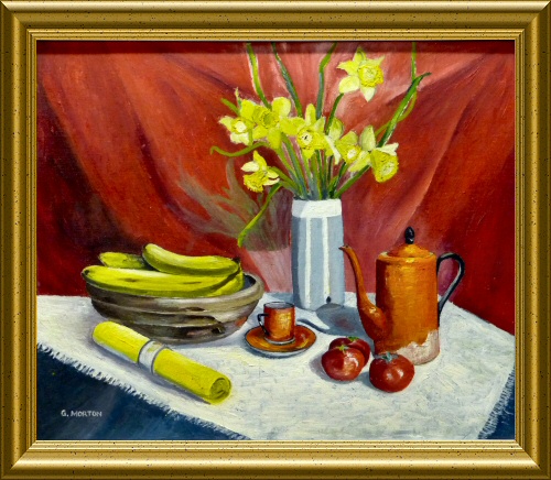 Fruit and Flowers by George Morton